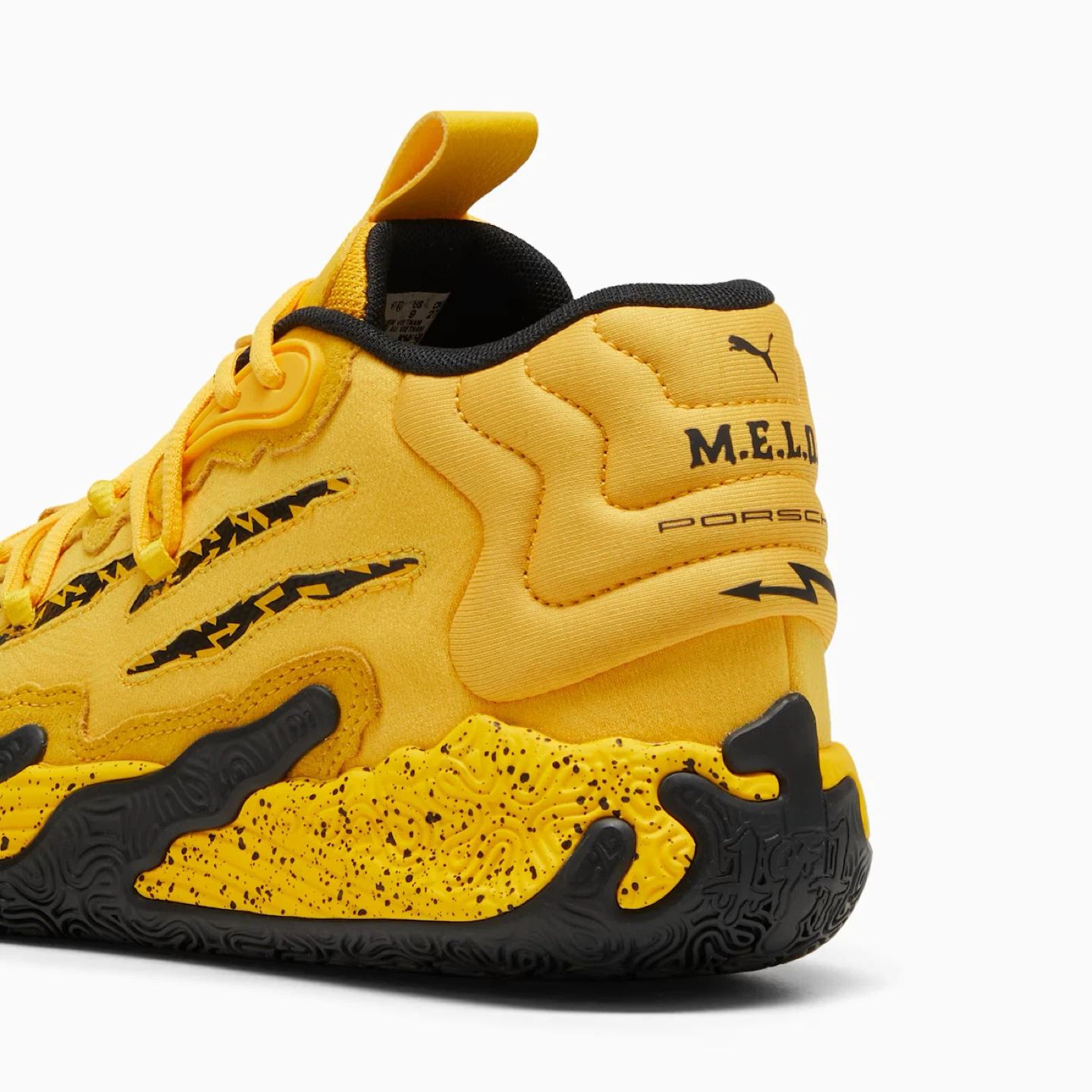 Puma x M.E.L. Porsche Yellow Basketball Shoes USED