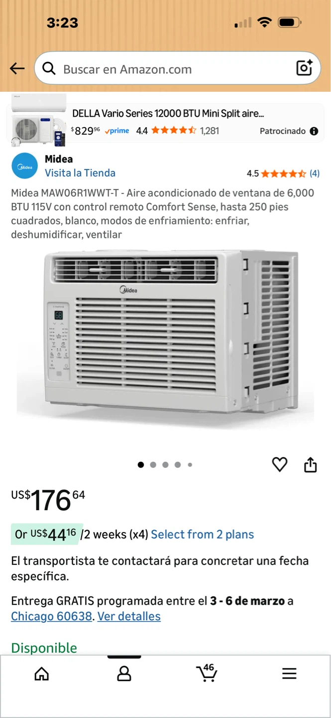 Midea MAW06R1WWT-T Window Air Conditioner 6000 BTU - photo 2