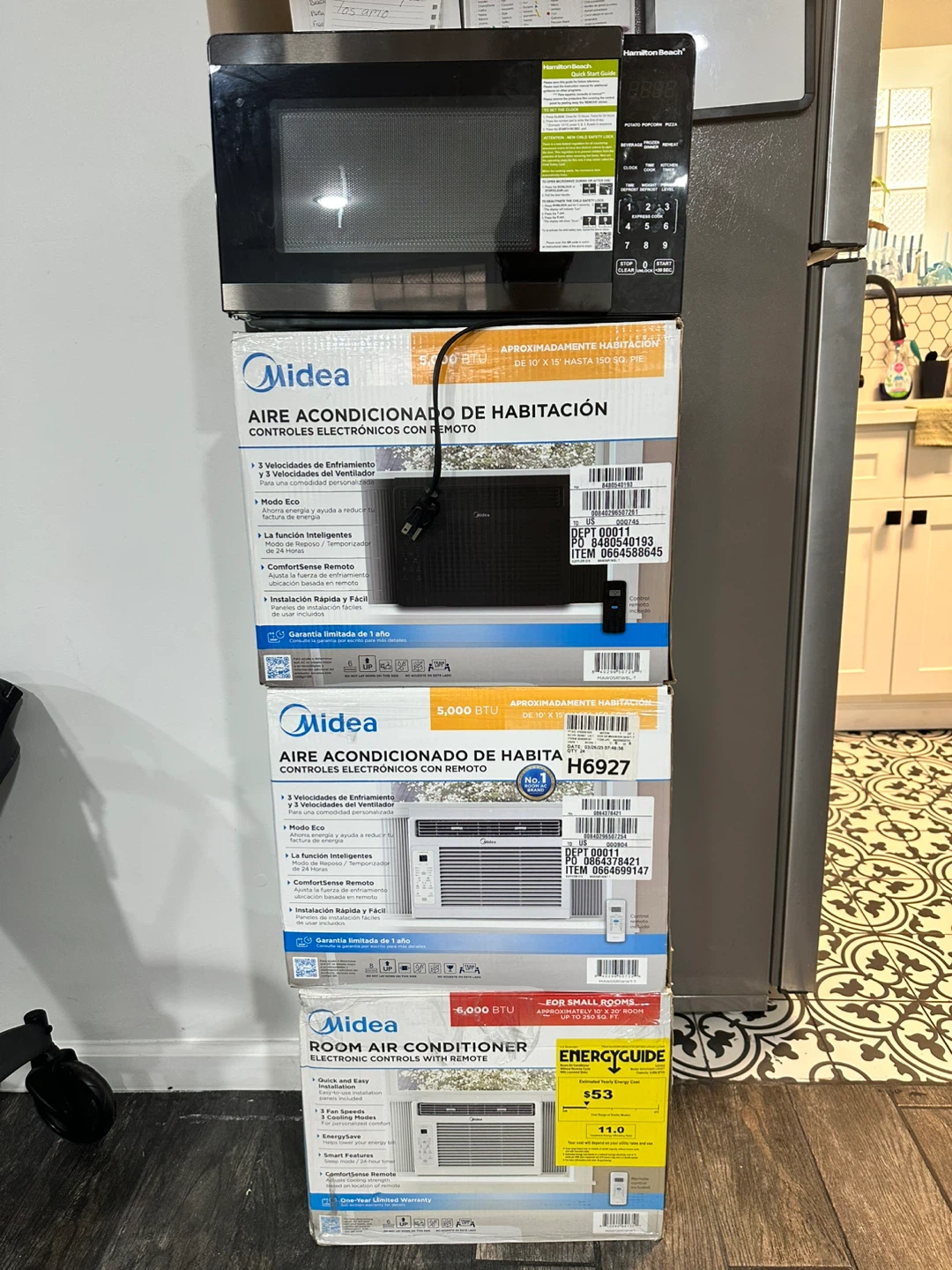 Midea MAW06R1WWT-T Window Air Conditioner 6000 BTU