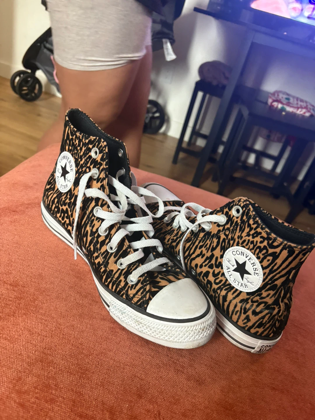 Converse Chuck Taylor All Star High Top Sneakers - Leopard Print - photo 2