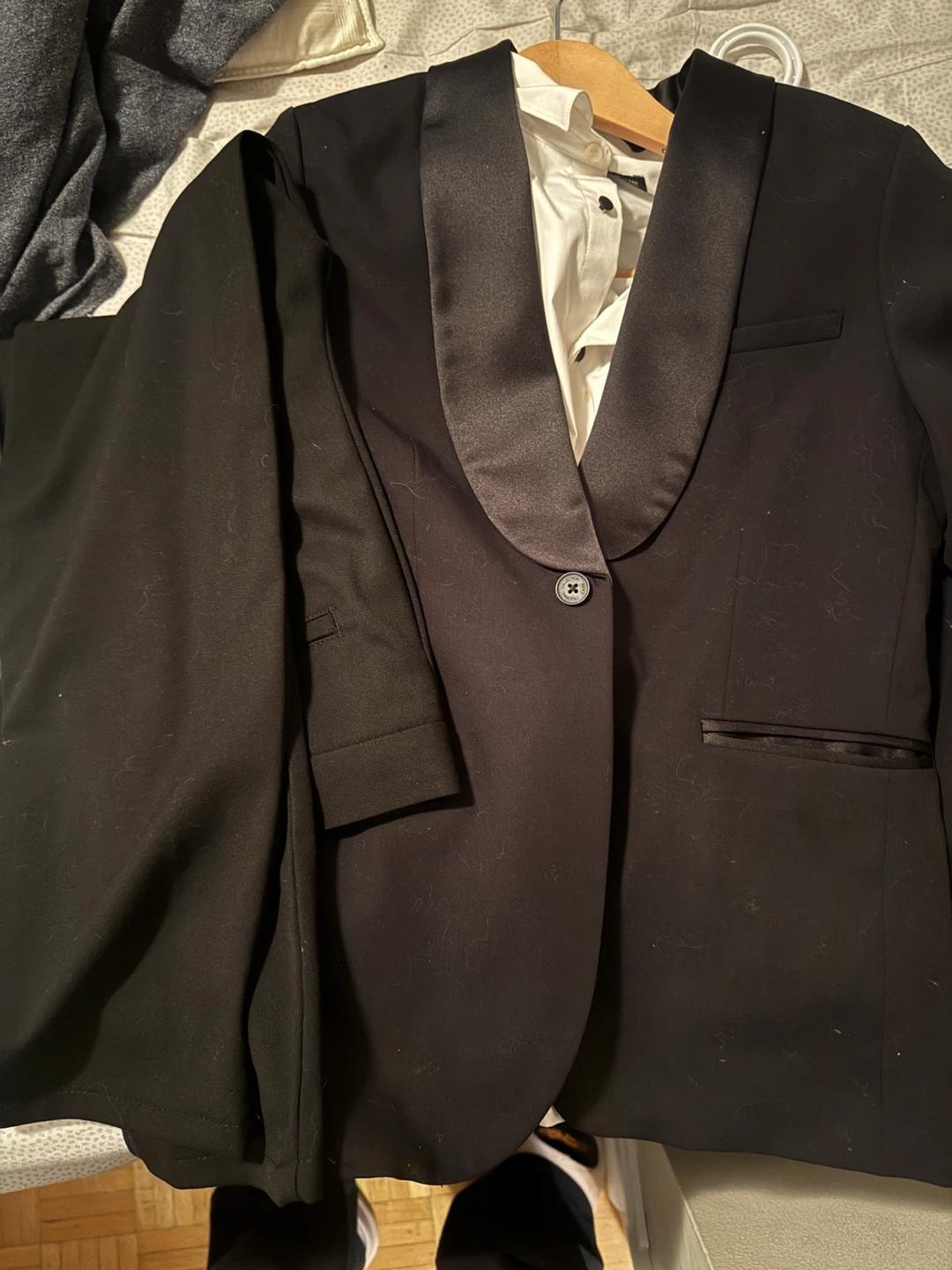 Black Suit Jacket and Pants Set size 11-12