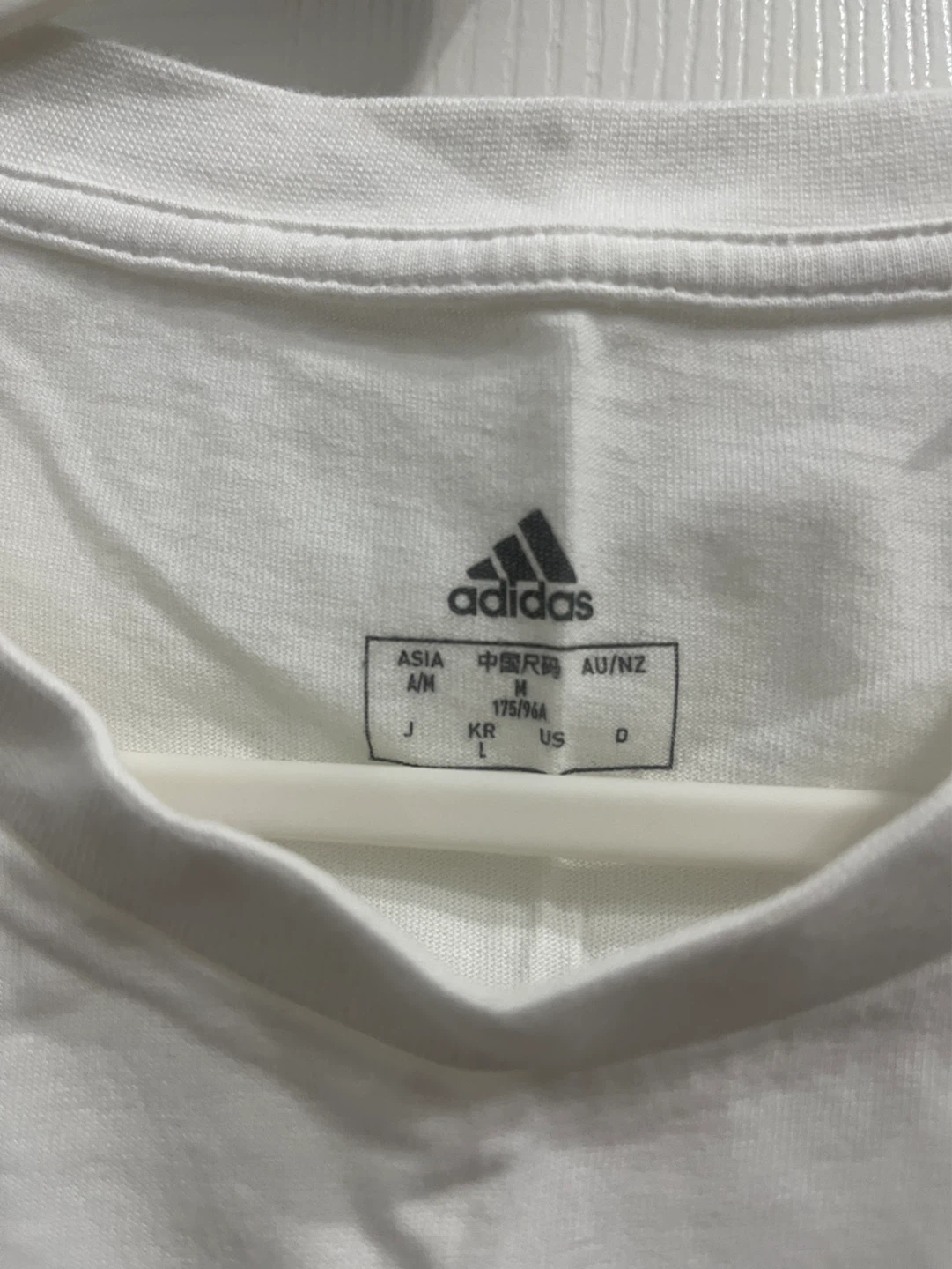 Adidas White T-Shirt Size L - photo 3
