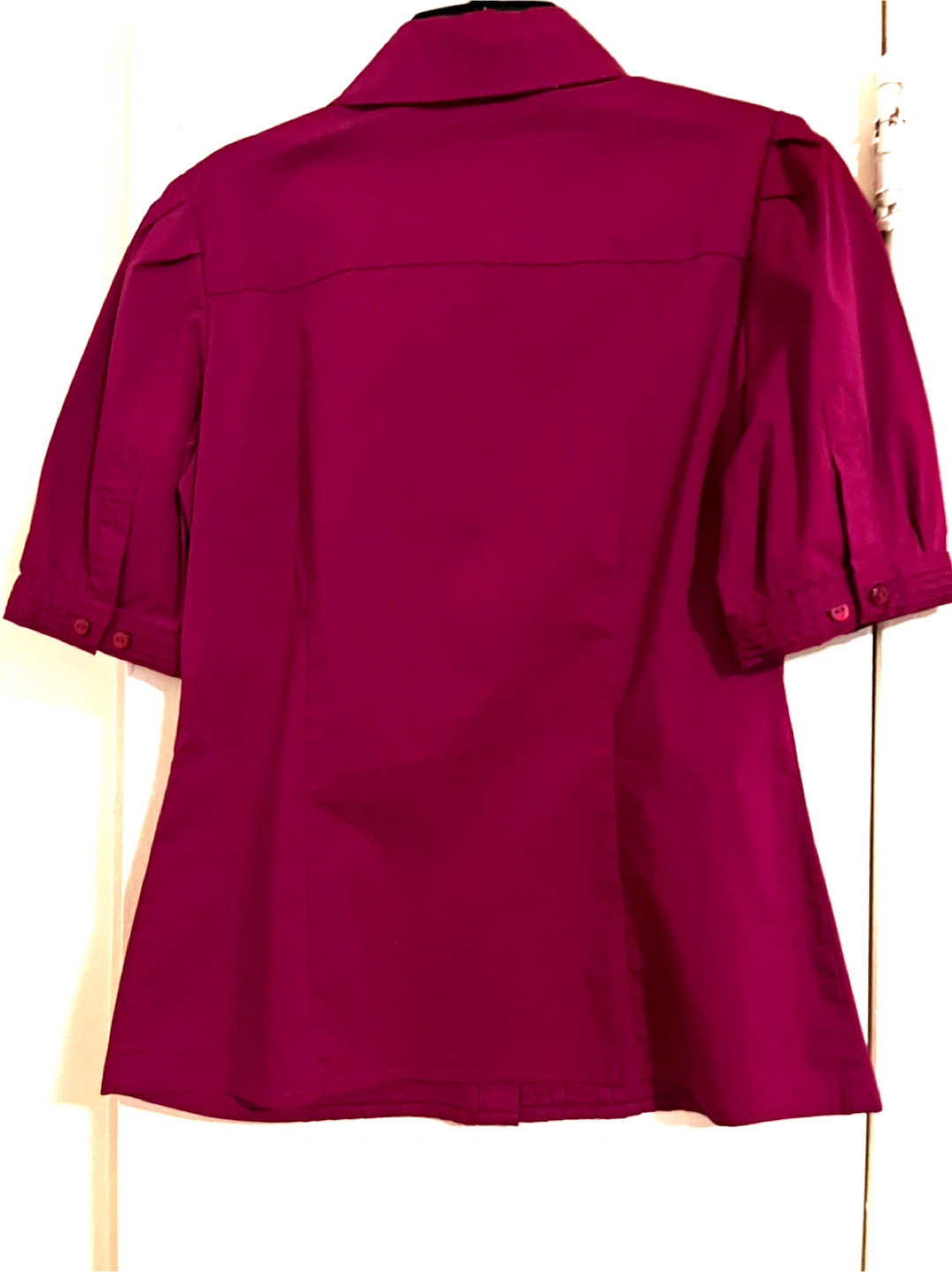 Ricki’s Button-Up Blouse - Magenta - Size 4 - photo 3