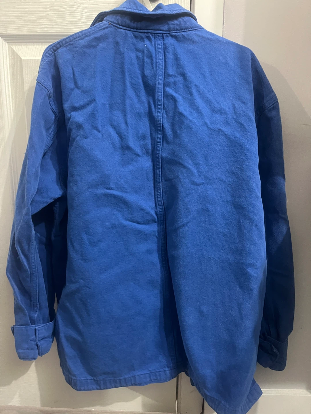 ZARA Blue Chore Jacket Size Medium - photo 2