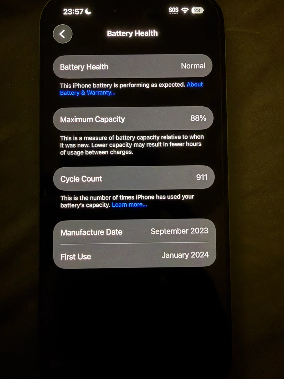 iPhone 15 Green 128GB - Read desc / Priced low - photo 3