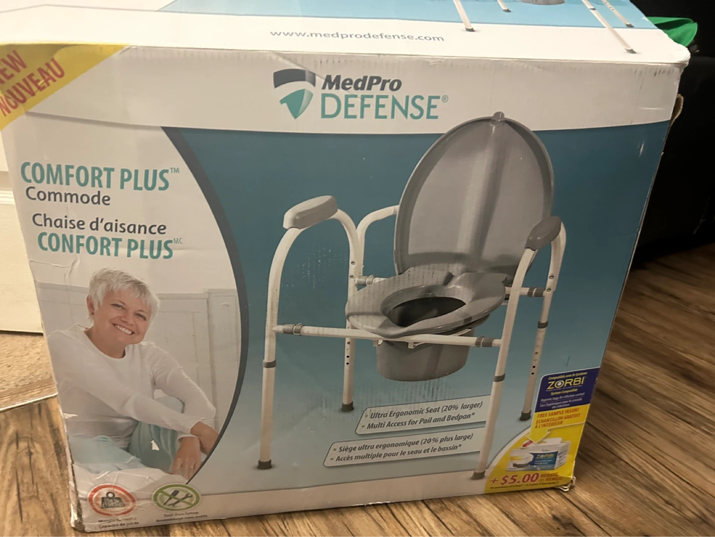 MedPro Defense Comfort Plus Commode - photo 2