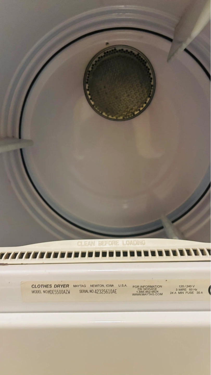 Maytag Neptune Clothes Dryer MDE5500AZW