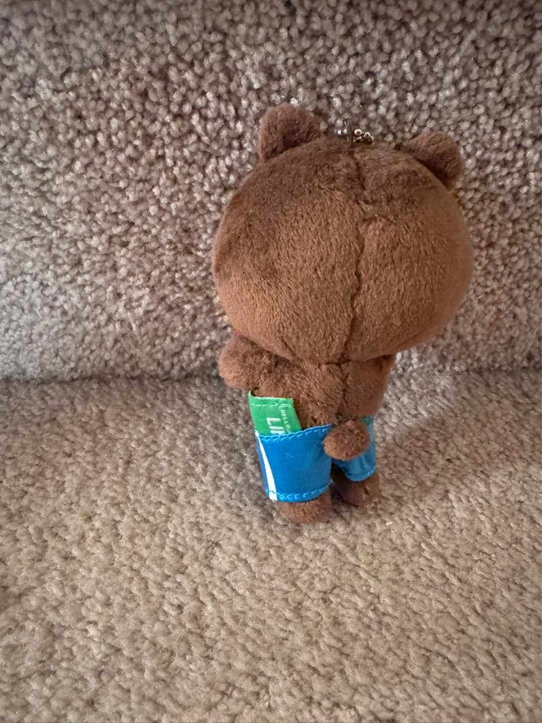 Line Friends Brown Bear Keychain - Boxer - photo 2