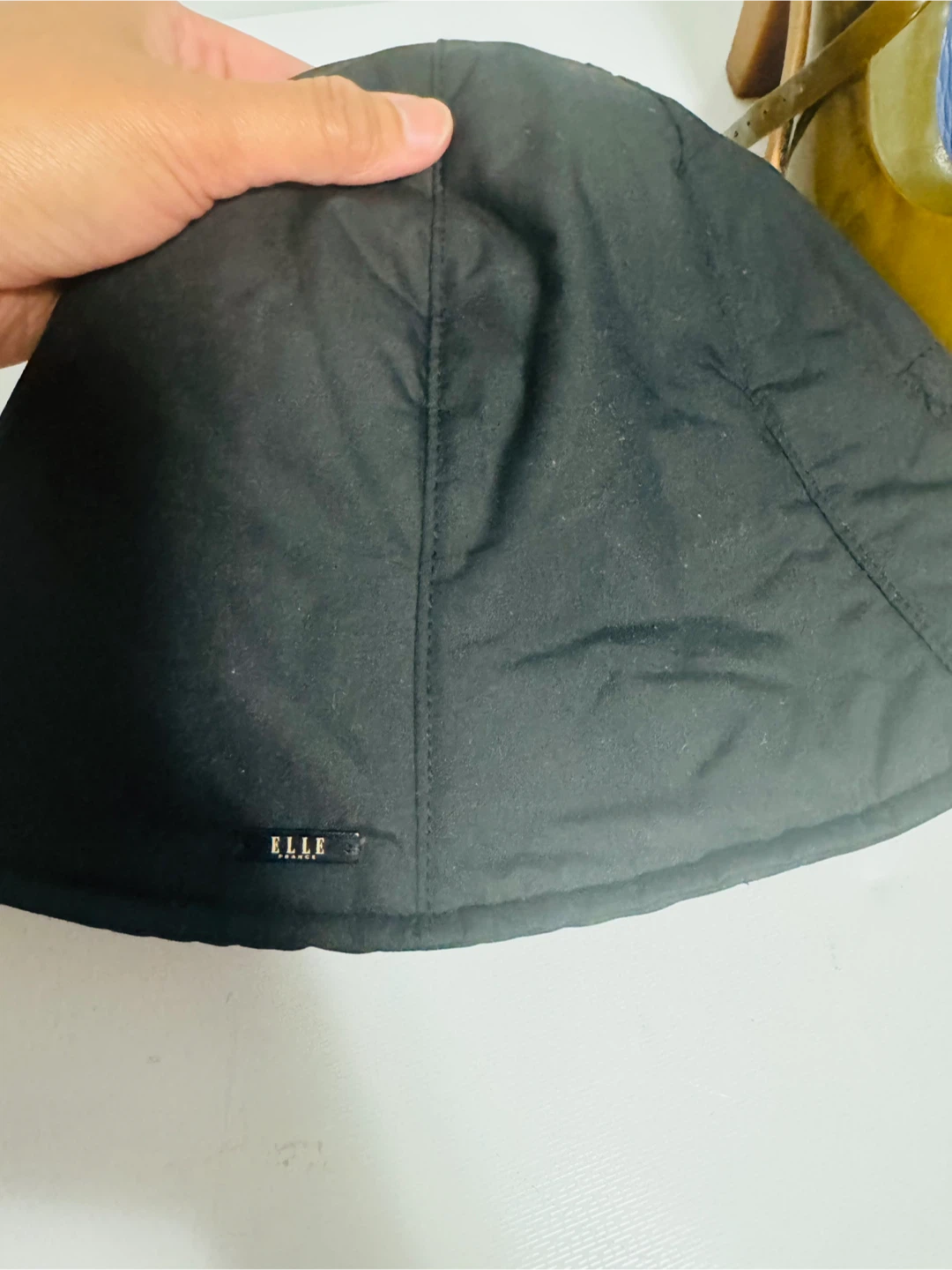 ELLE Black Bucket Hat