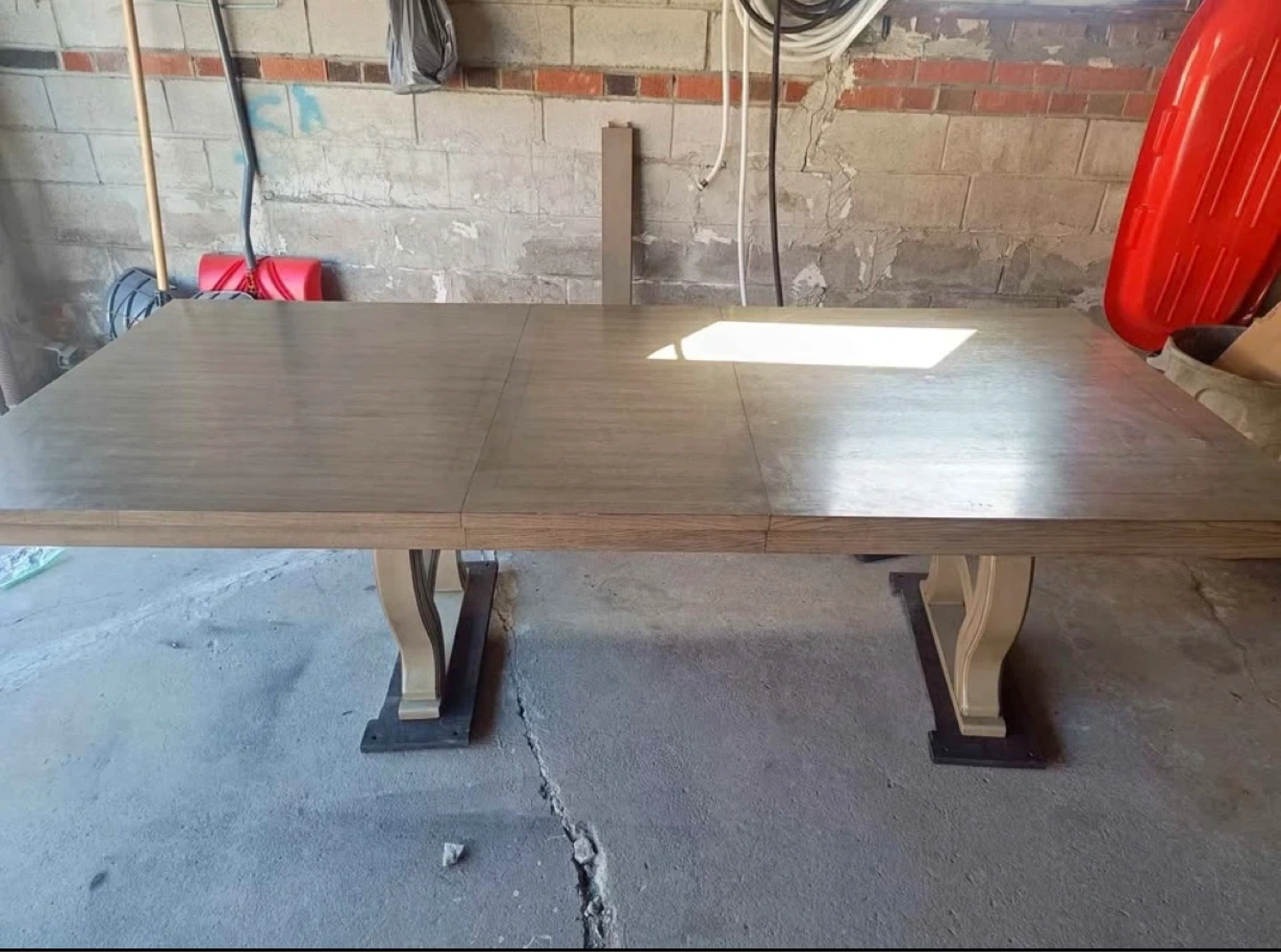 Extendable wooden dining table - photo 4