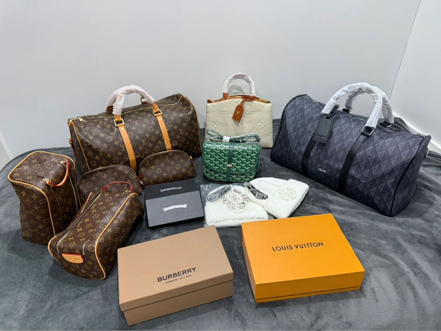 Assorted Luxury Bags and Accessories