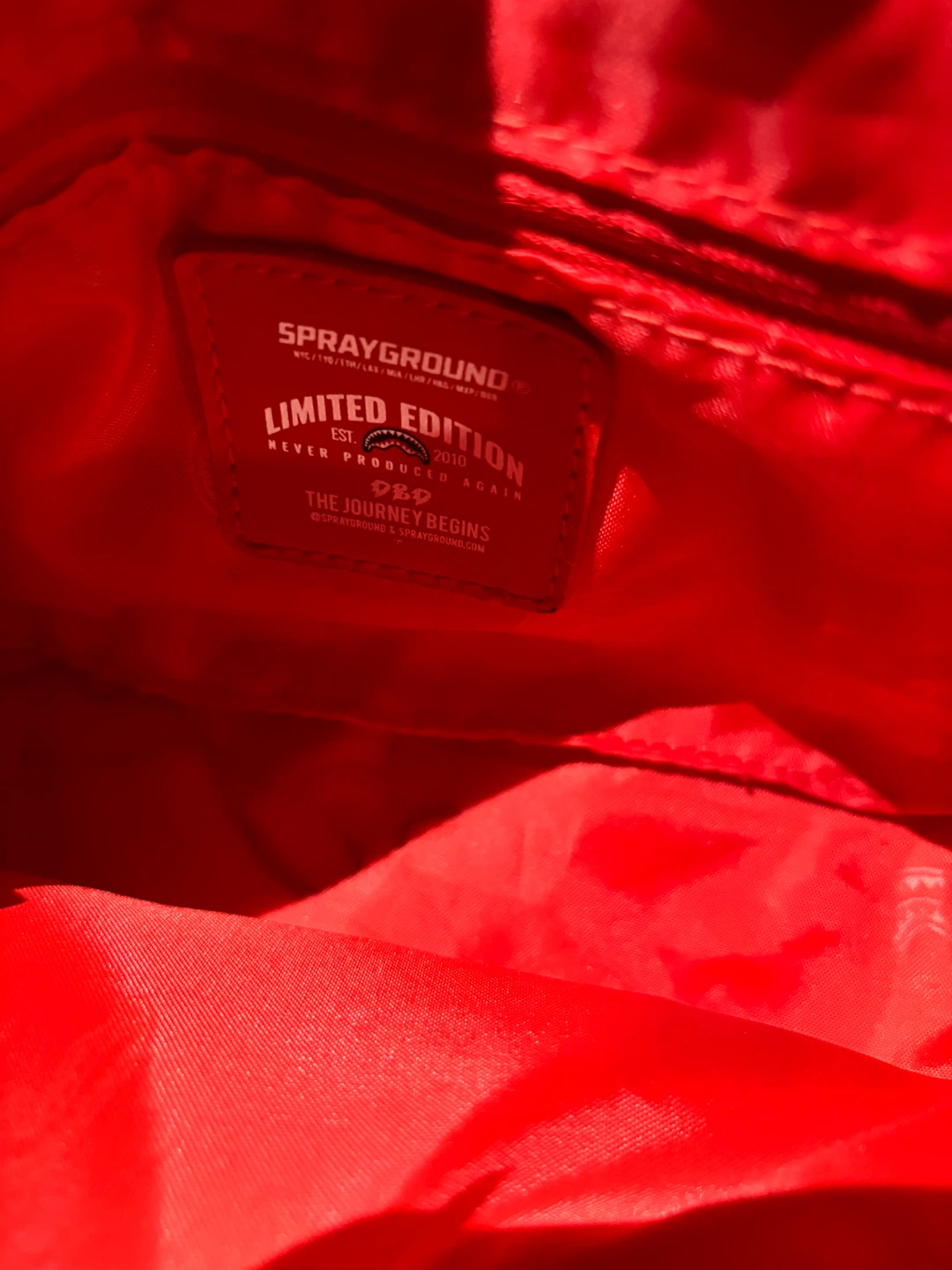 Sprayground Limited Edition Trillion Bag - photo 3