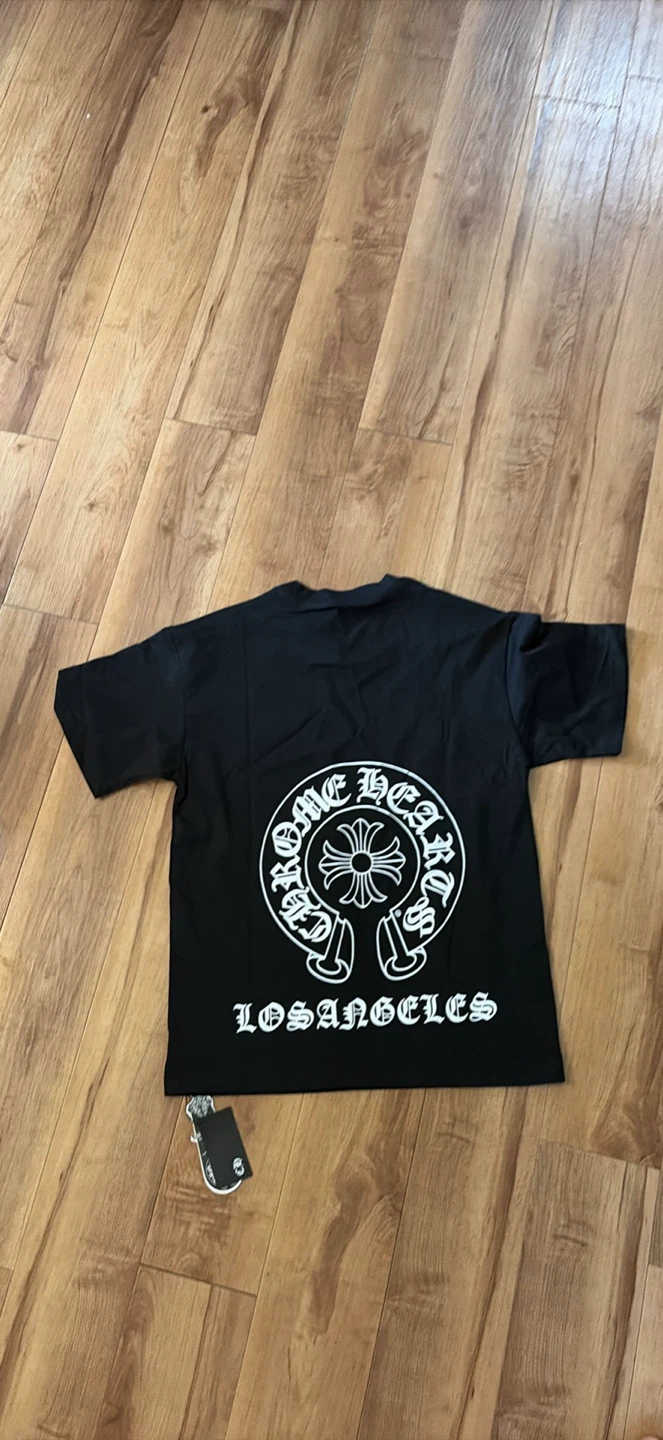 Chrome Hearts Black T-Shirt - photo 2
