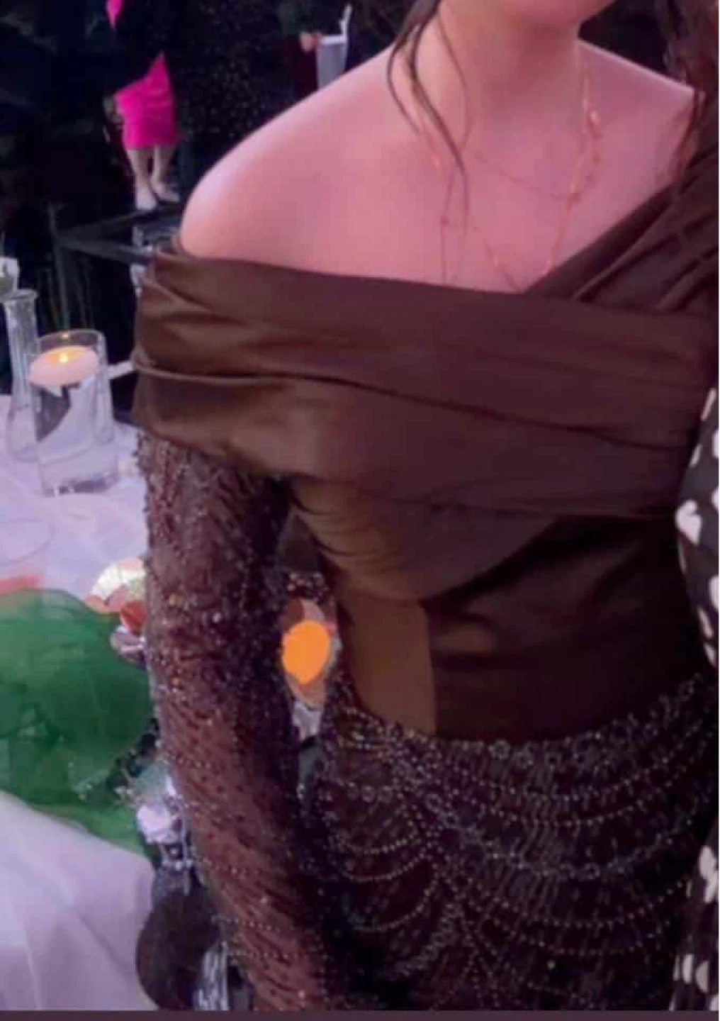 Message to check the price. Brown sequined dress - photo 3