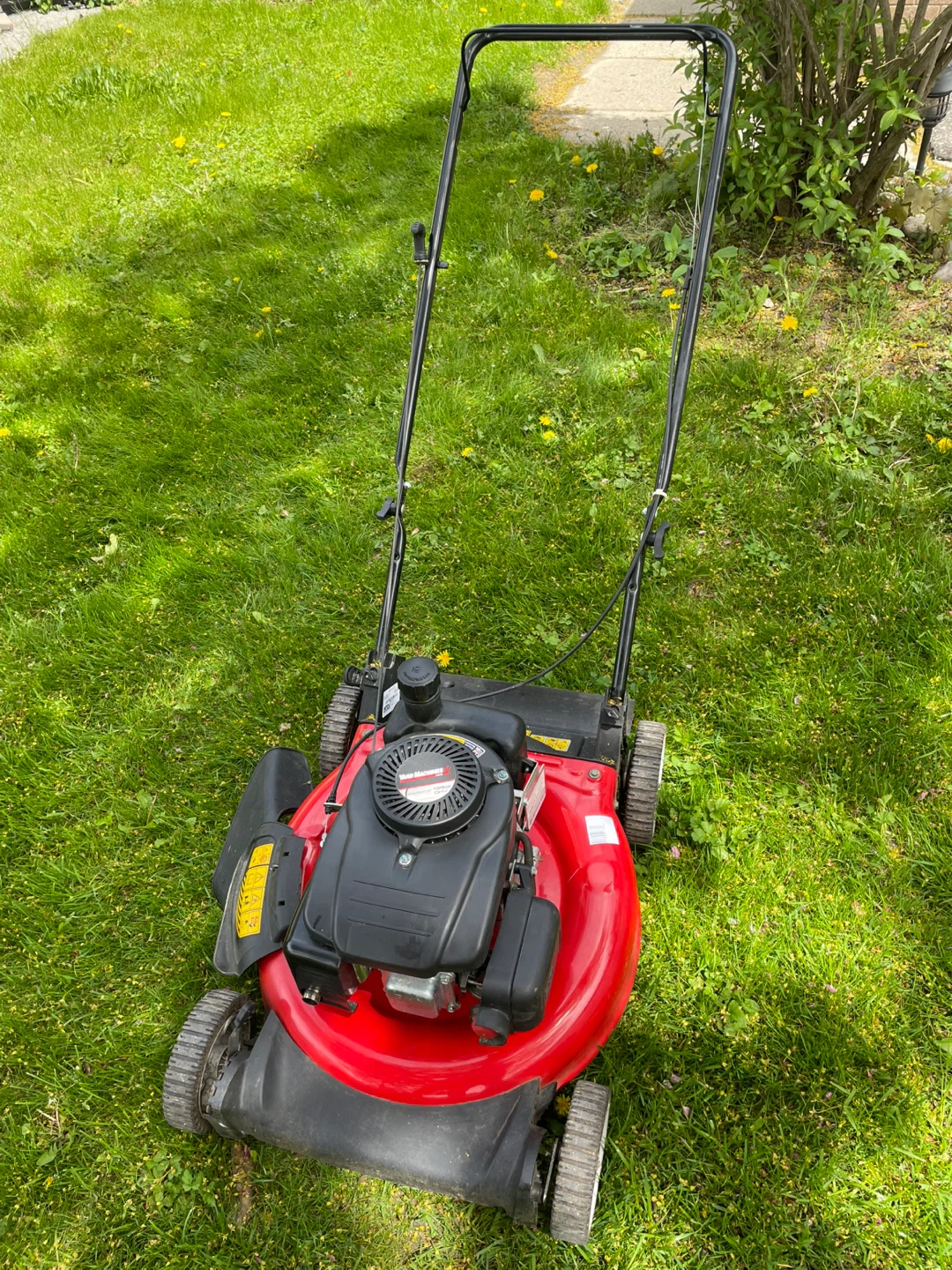 Lawnmower, delivery
