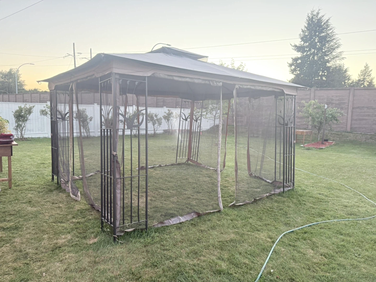 Outdoor Gazebo with Mosquito Netting - photo 2