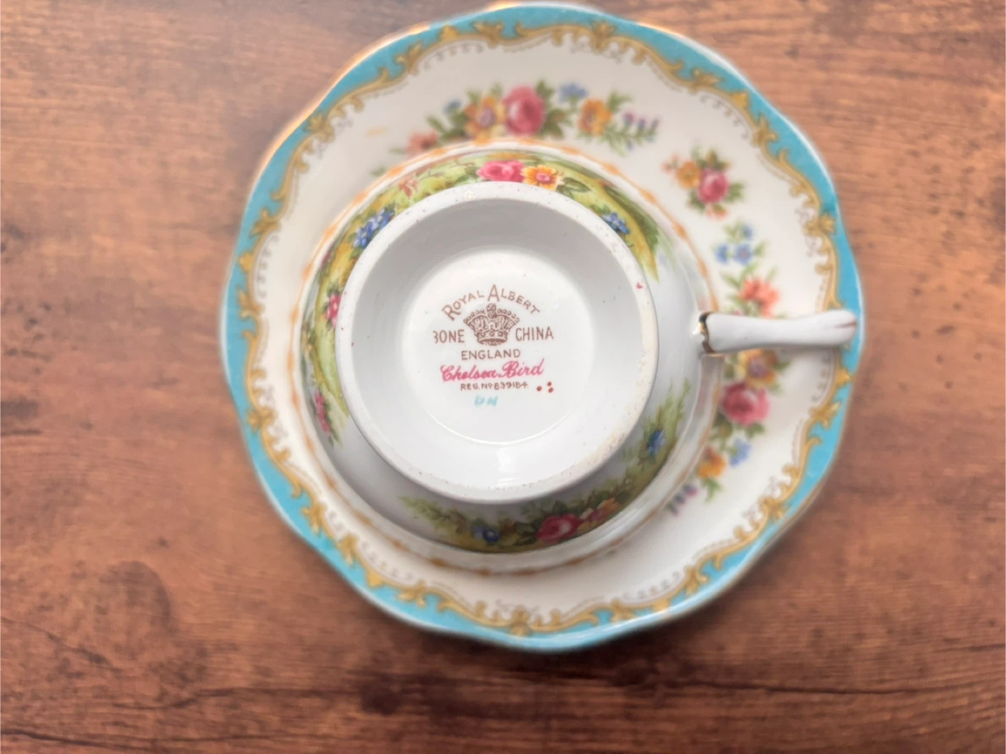 Royal Albert Chelsea Bird Teacup and Saucer - photo 3