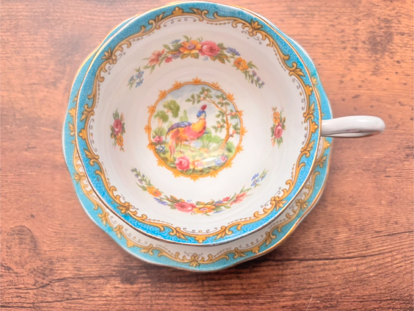 Royal Albert Chelsea Bird Teacup and Saucer - photo 2