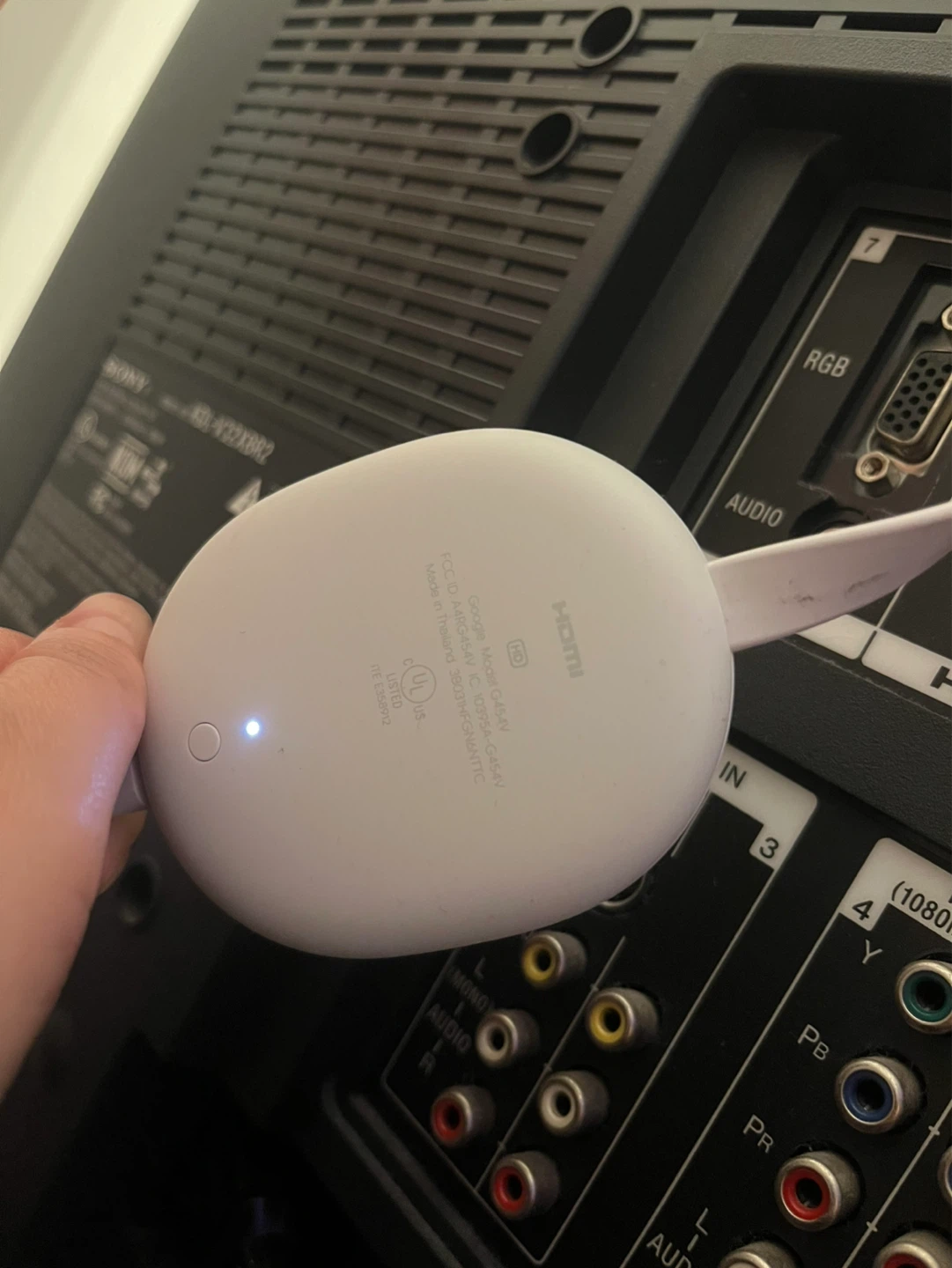 Google Chromecast model 454V - photo 2