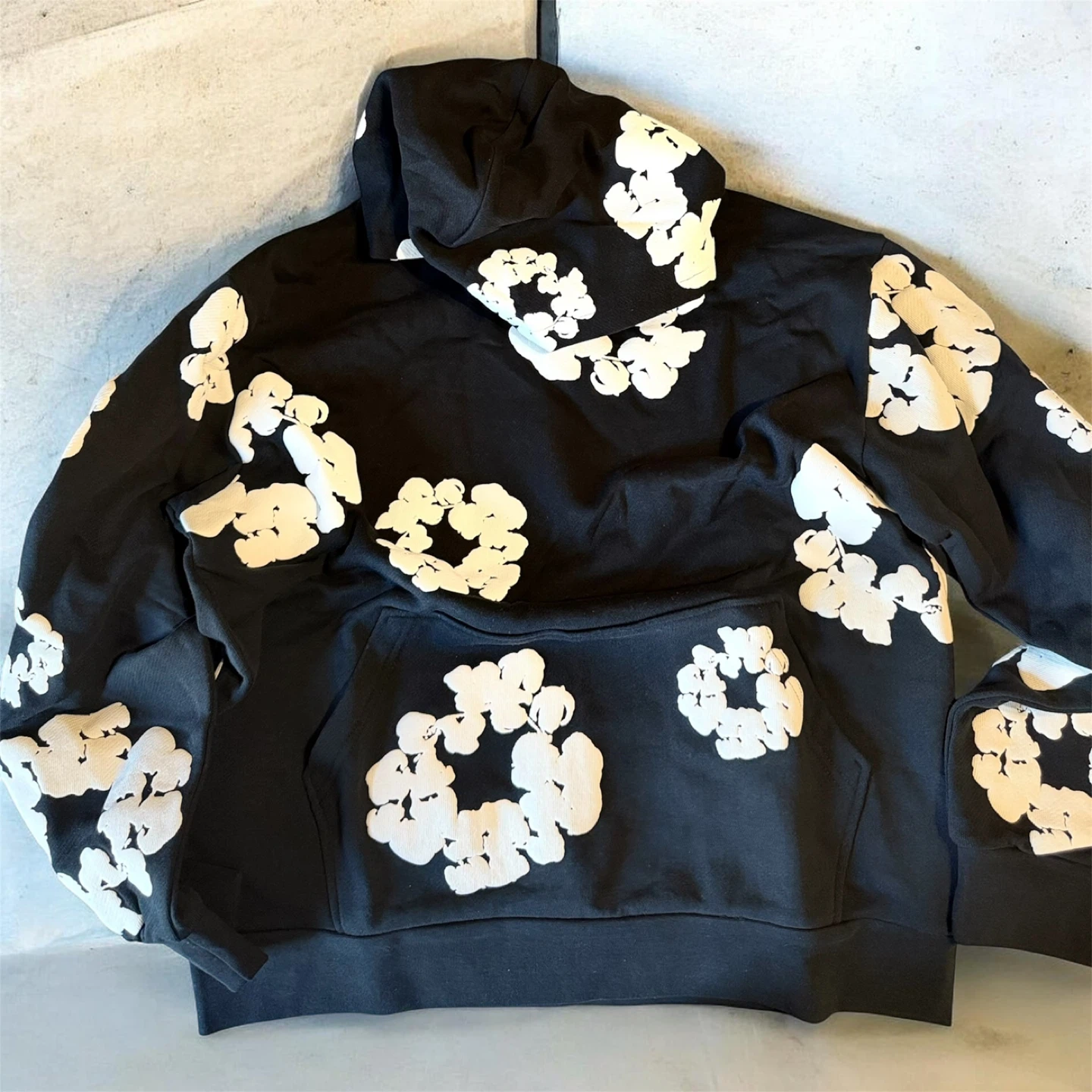 Denim Tears "African Diaspora Goods" Floral Hoodie - photo 5
