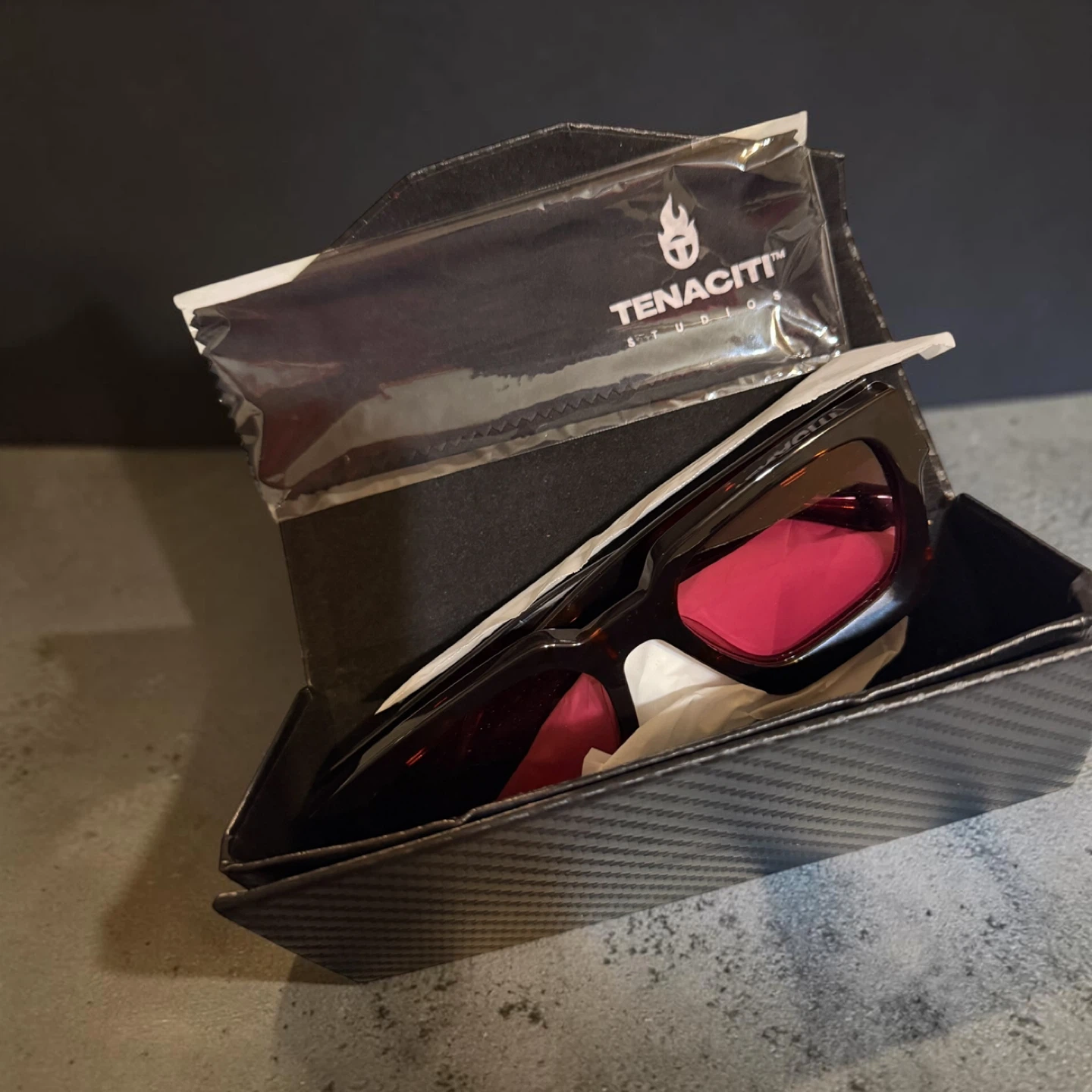 Tenaciti Studios Sunglasses with Red Lenses - photo 4