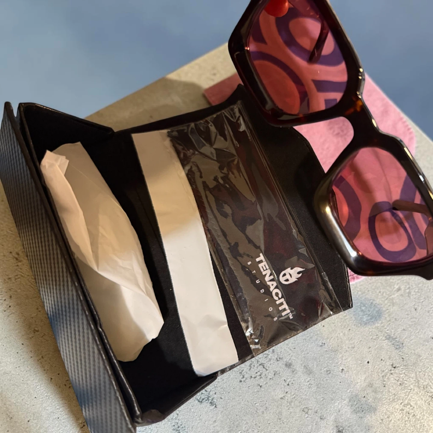 Tenaciti Studios Sunglasses with Red Lenses - photo 2