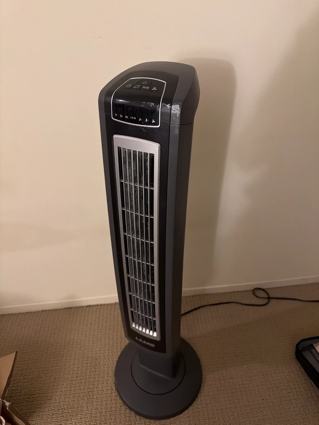 Lasko Tower Fan with Timer and Ionizer