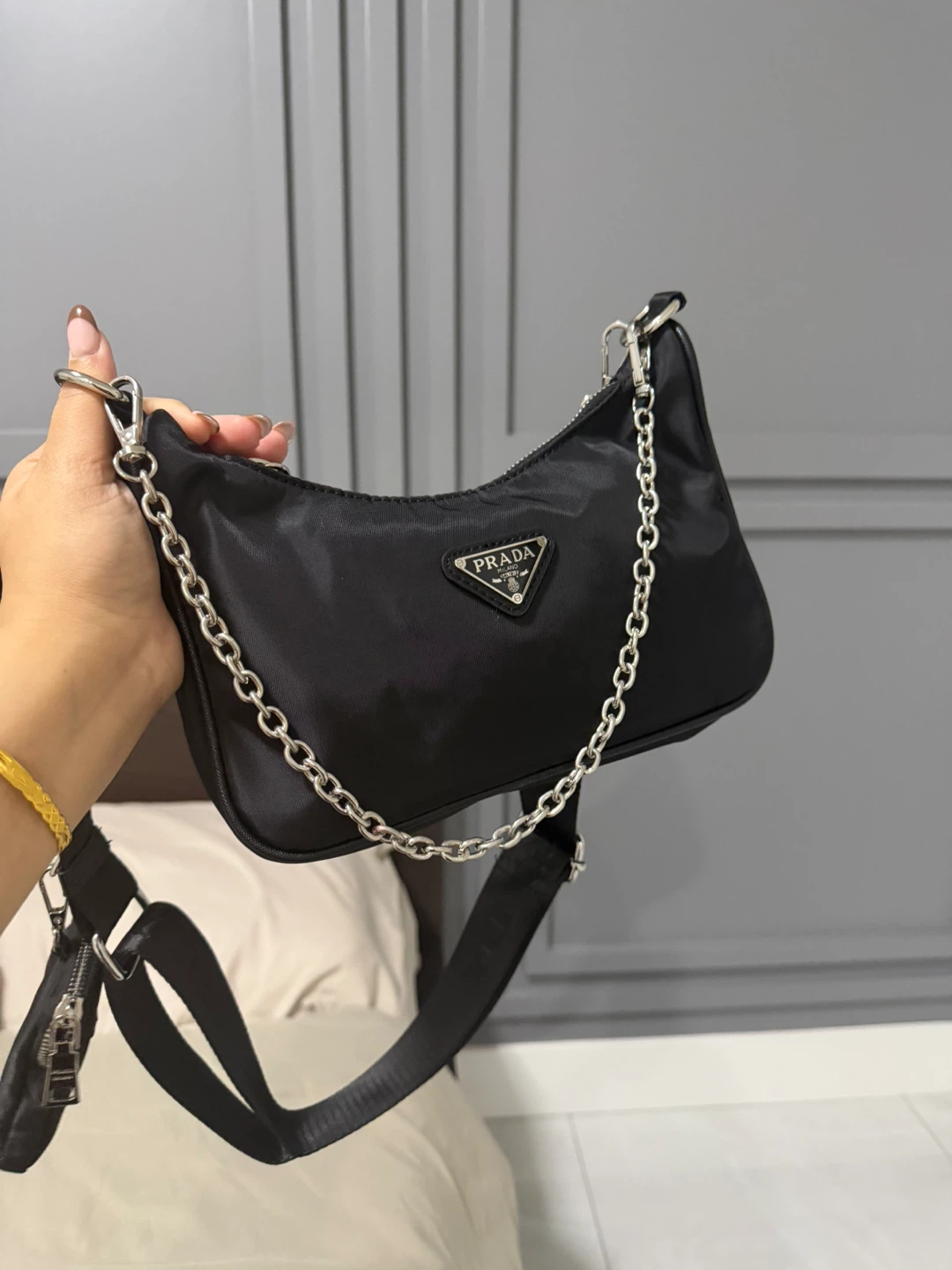 Prada Nylon Shoulder Bag