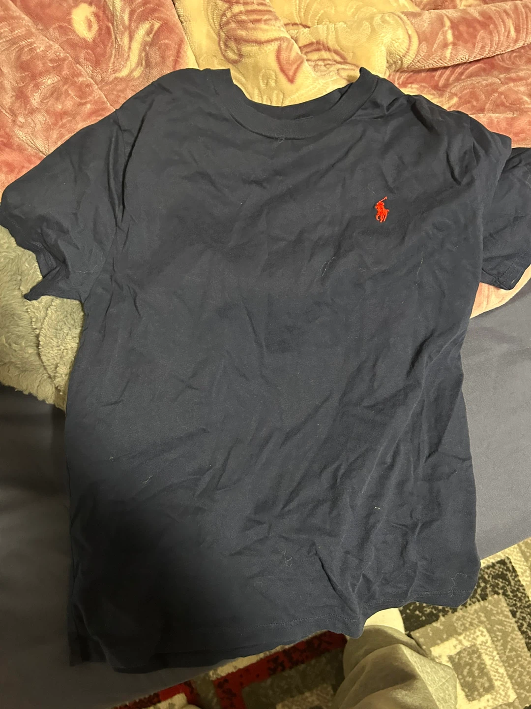 Navy Blue Polo Ralph Lauren T-Shirt small