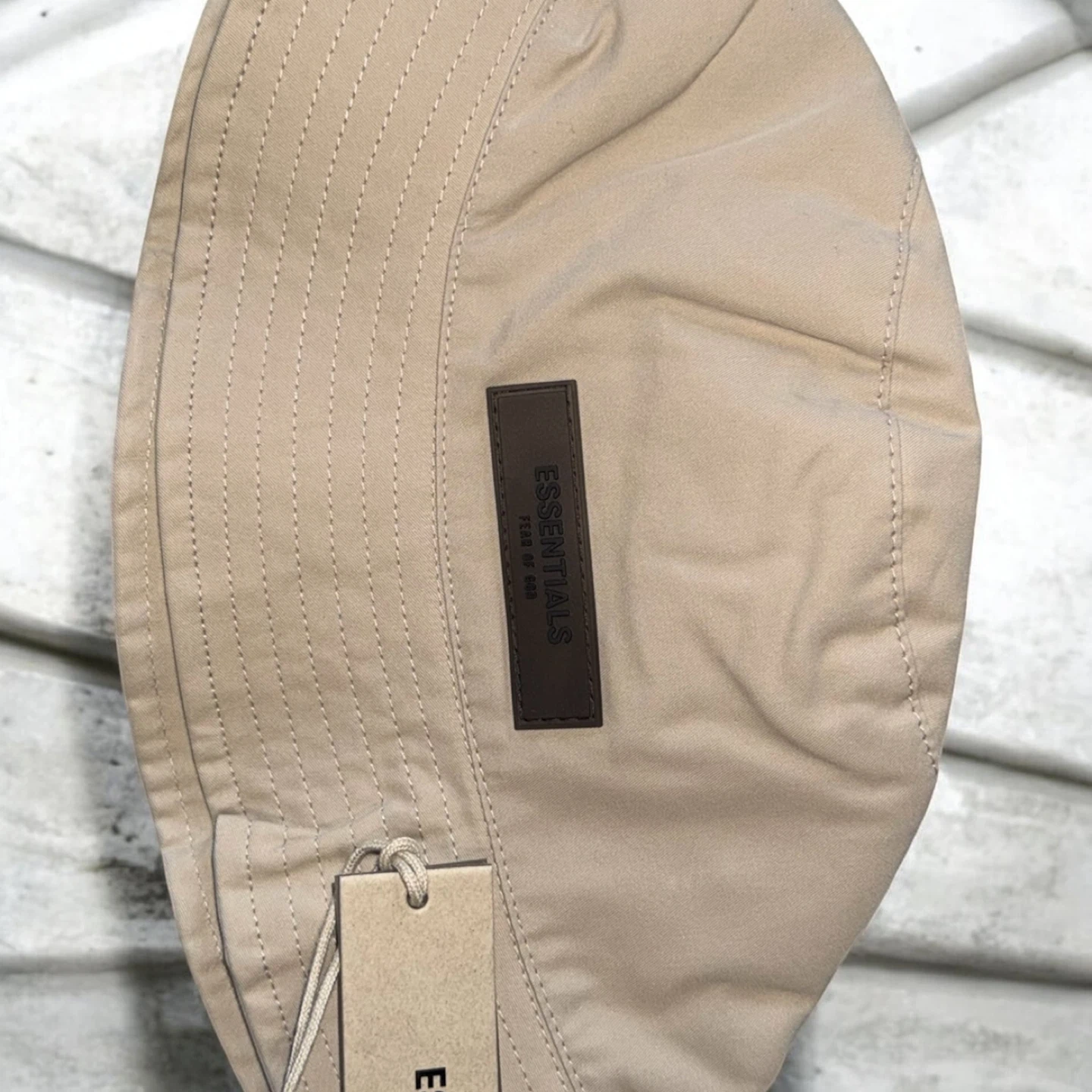 ESSENTIALS Fear of God Bucket Hat Beige - photo 2