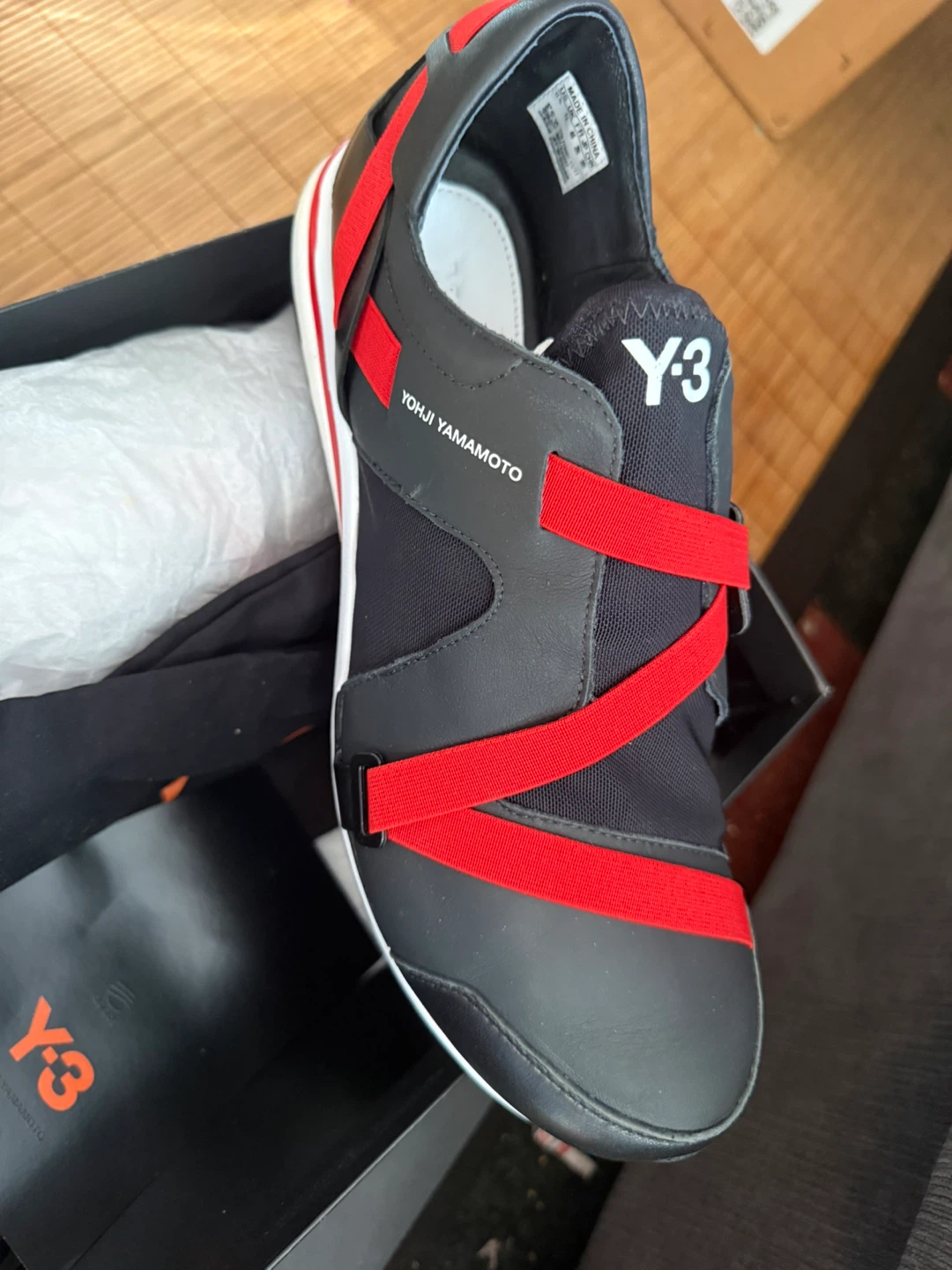 Y-3 Yohji Yamamoto Slip-On Sneakers - photo 2