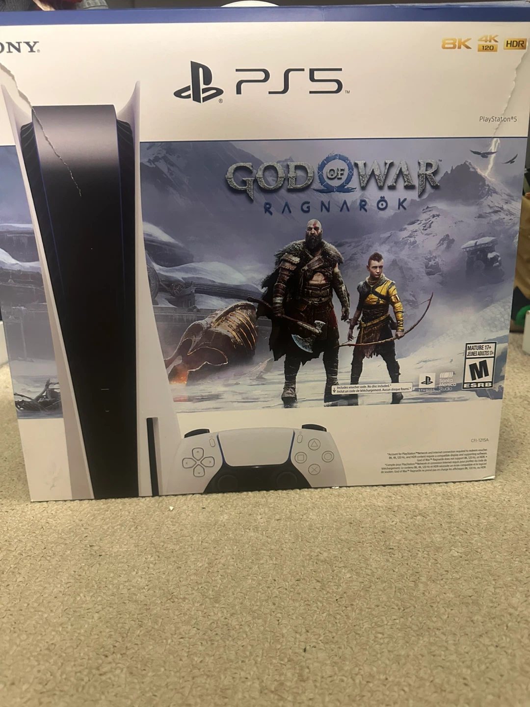 Sony PlayStation 5 Console with 2 DualSense Controllers - photo 2
