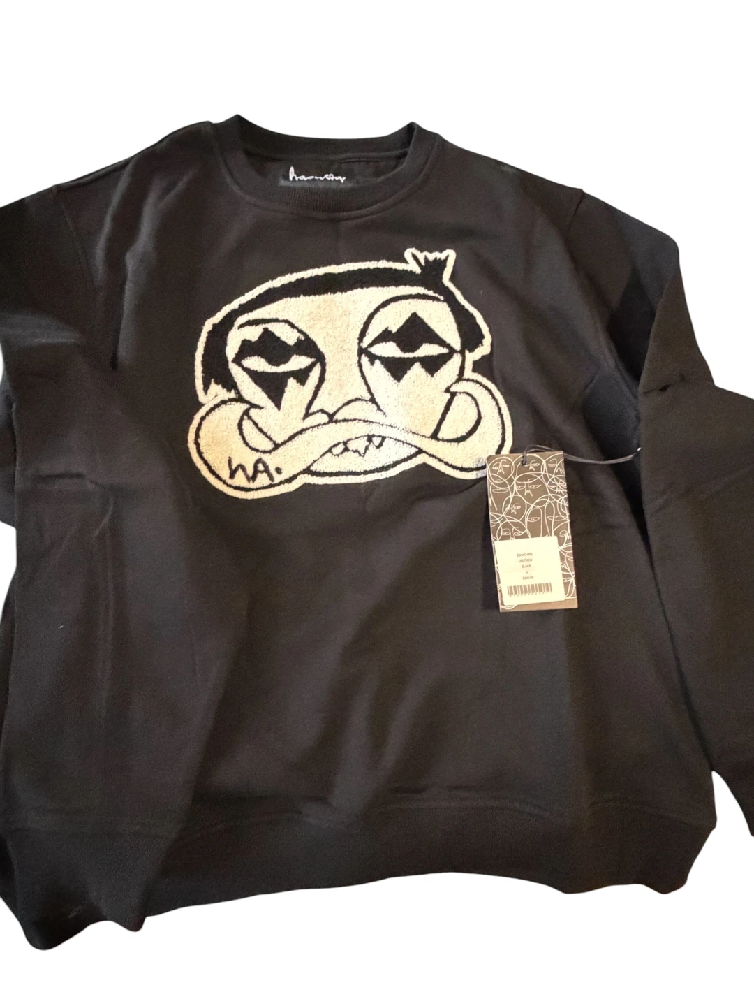 Haculla Black Graphic Sweatshirt Size L - photo 3