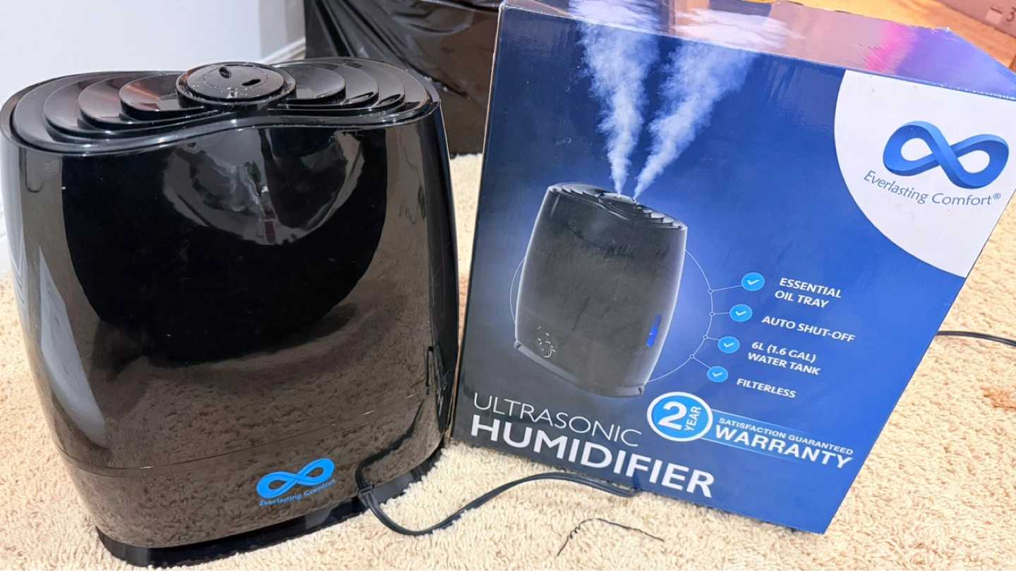 Everlasting Comfort Ultrasonic Humidifier – Good Condition - photo 5