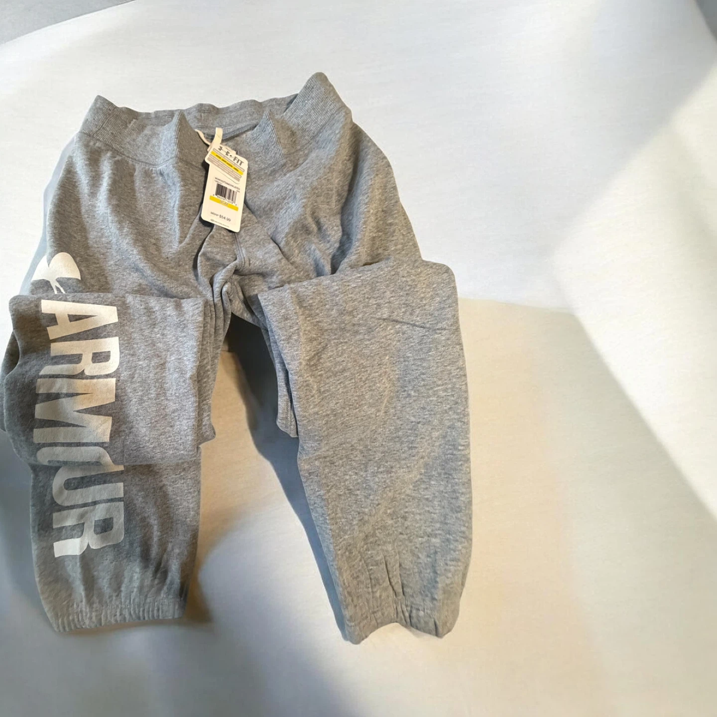 Under Armour Women's Gray Fleece Jogger Pants Medium - photo 2