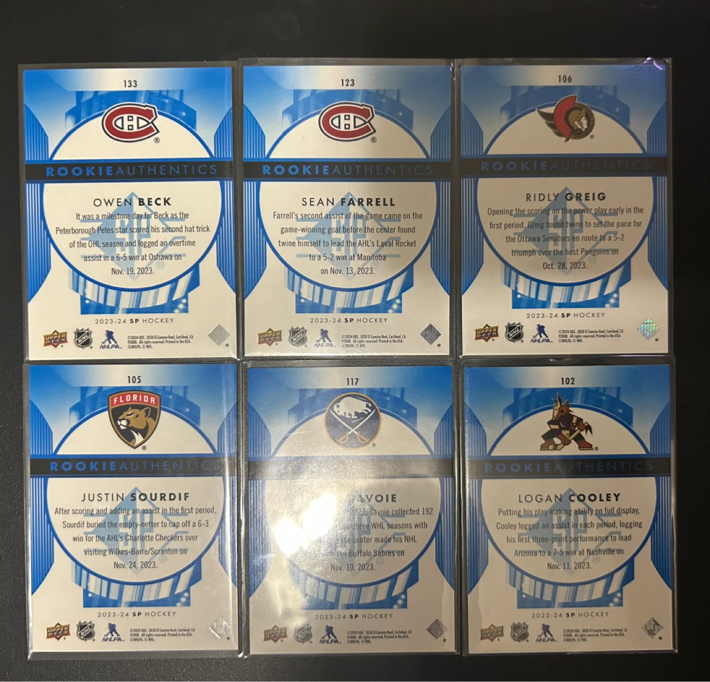 Rookie hockey cards - photo 4