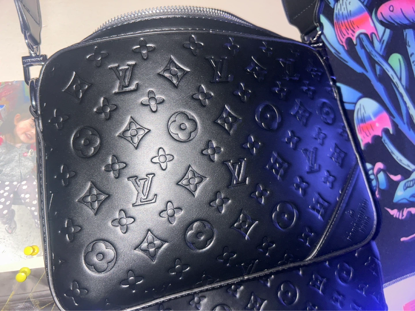 Louis Vuitton Monogram Embossed Shoulder Bag - photo 2