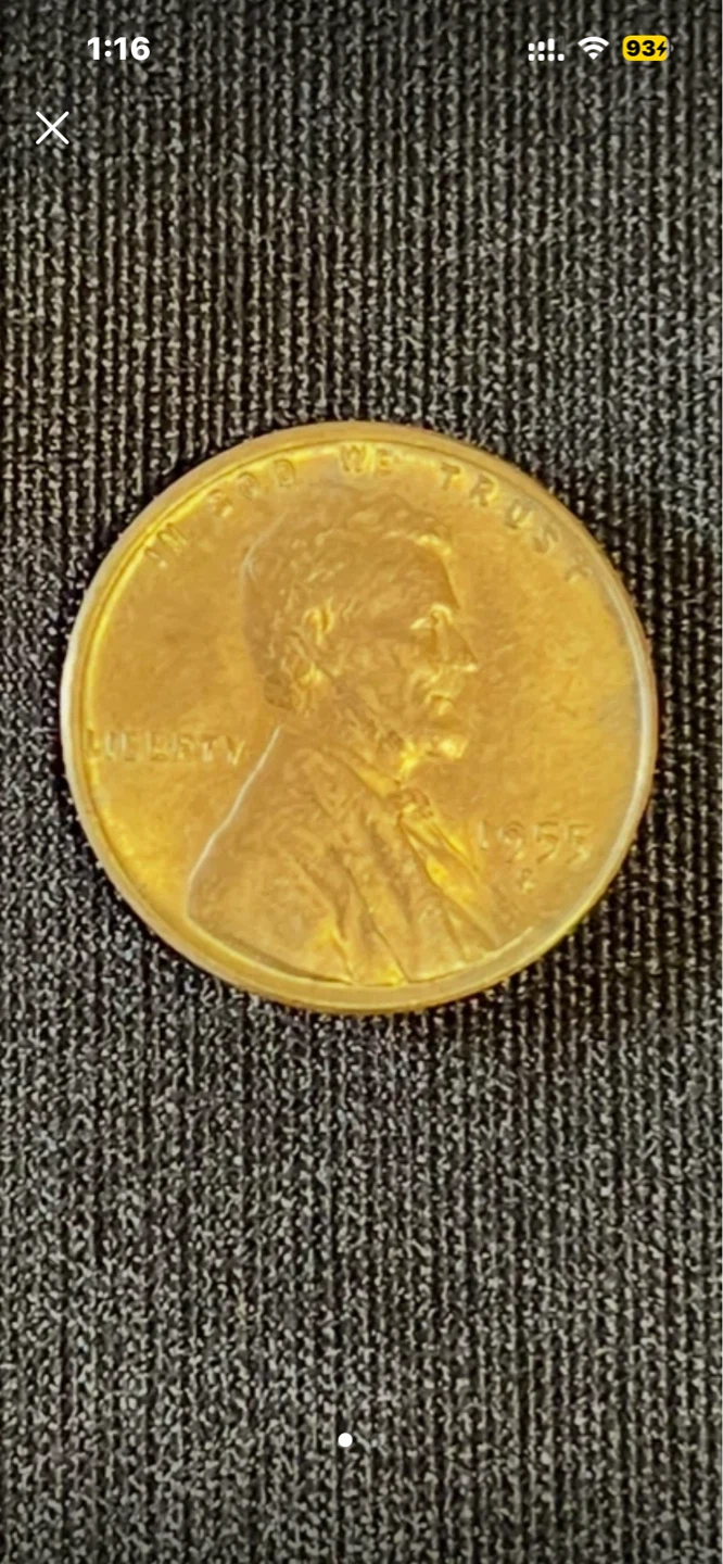 1955-S Lincoln Wheat Penny