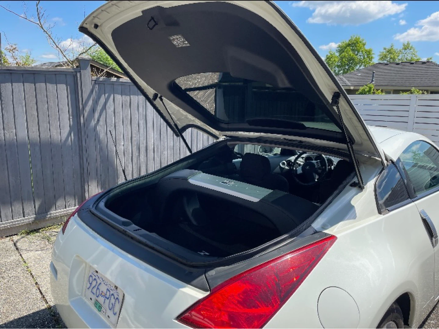 2004 White Nissan 350Z Coupe 6 Speed American Spec, 90000 miles - photo 4