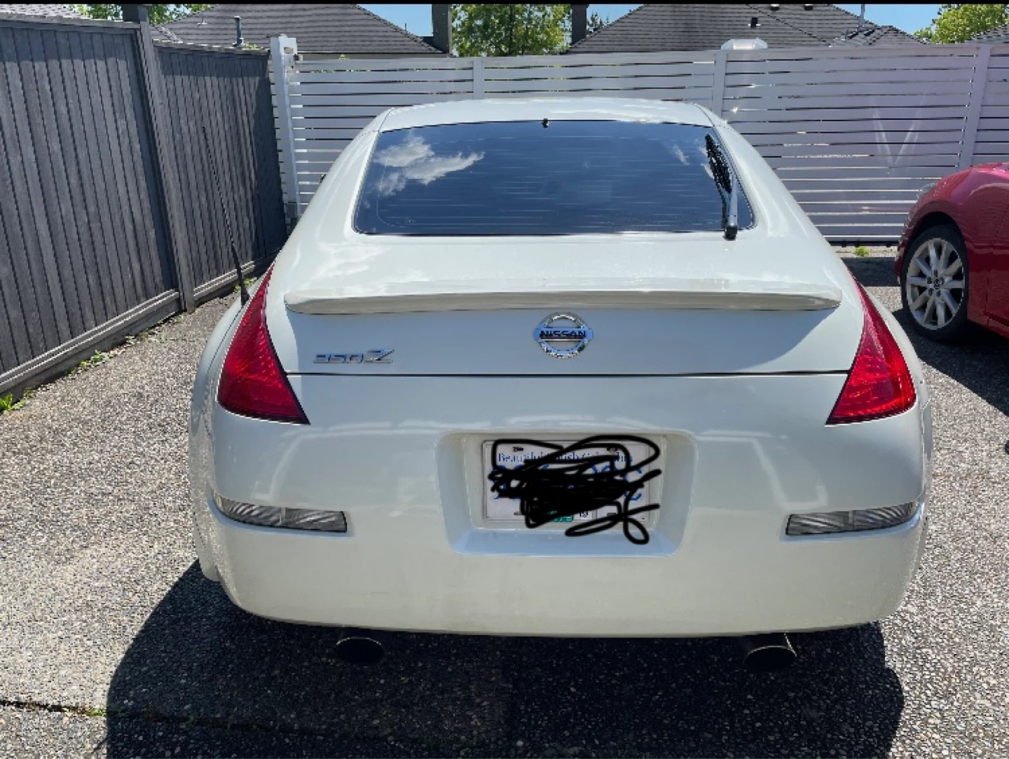 2004 White Nissan 350Z Coupe 6 Speed American Spec, 90000 miles - photo 2