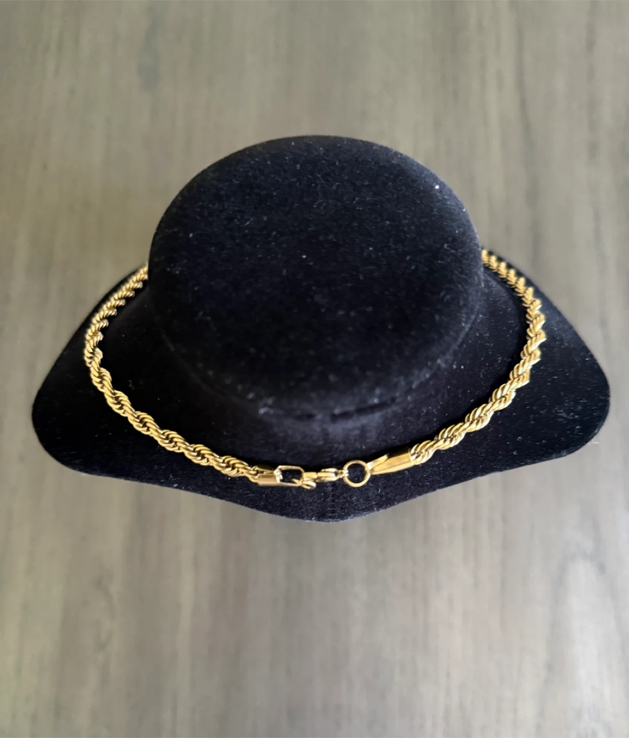 Gold Plated Rope Chain - photo 3