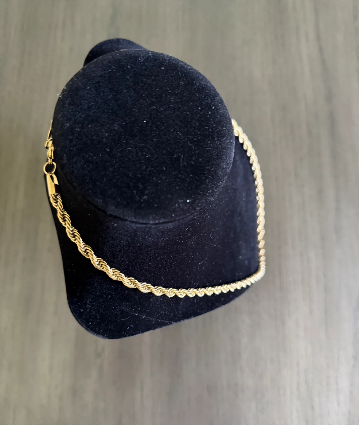 Gold Plated Rope Chain - photo 4