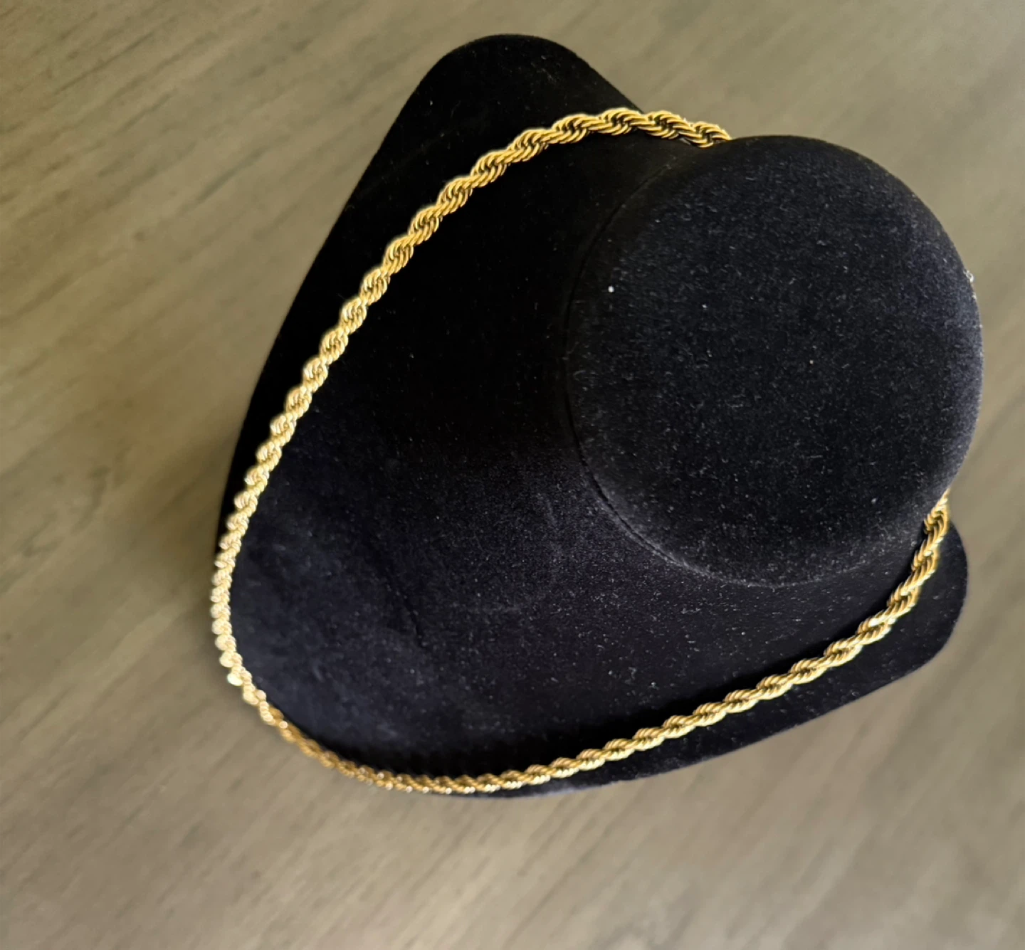Gold Plated Rope Chain - photo 2
