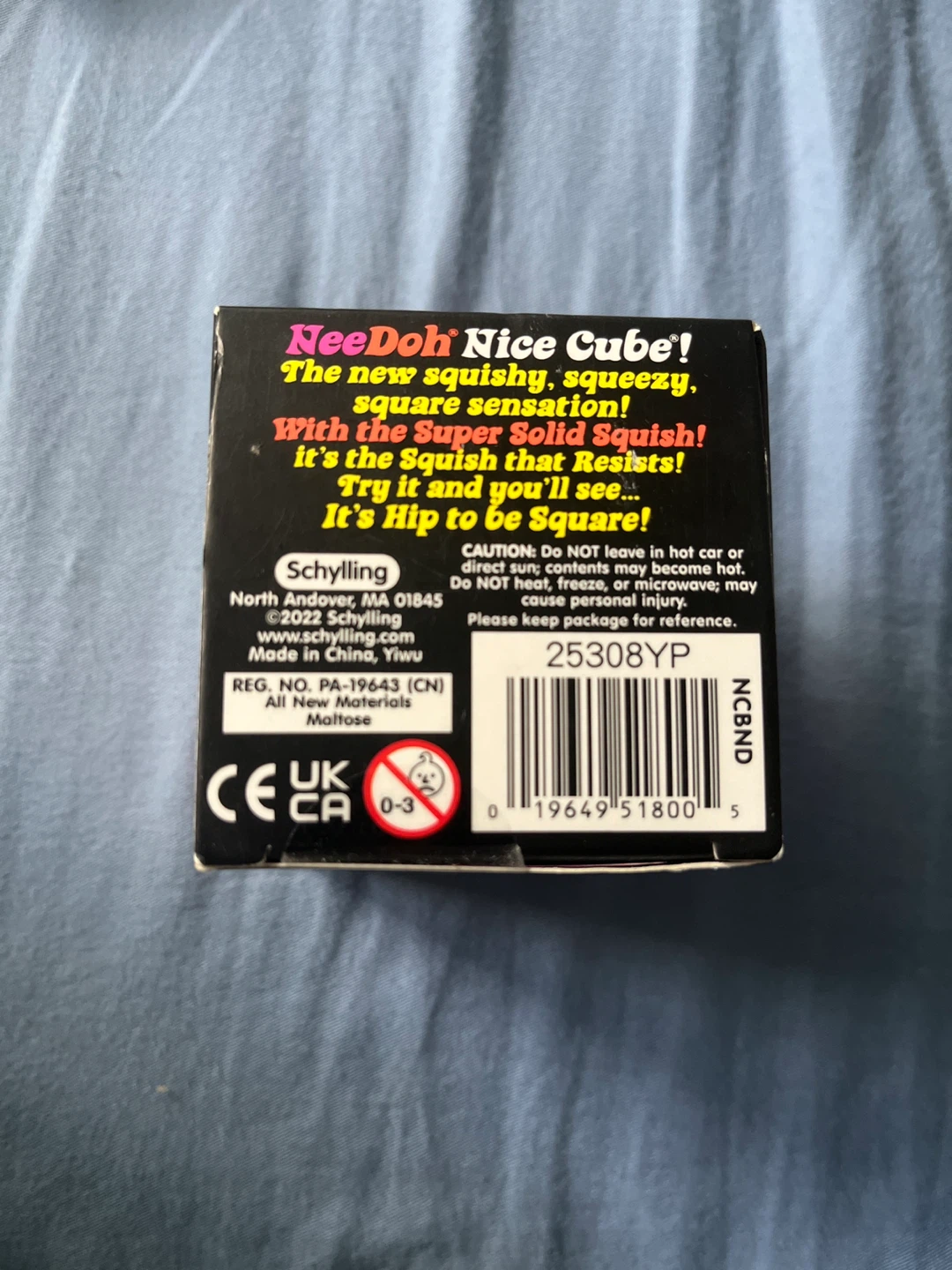 NeeDoh Nice Cube! Super Solid Squishy Toy - photo 2