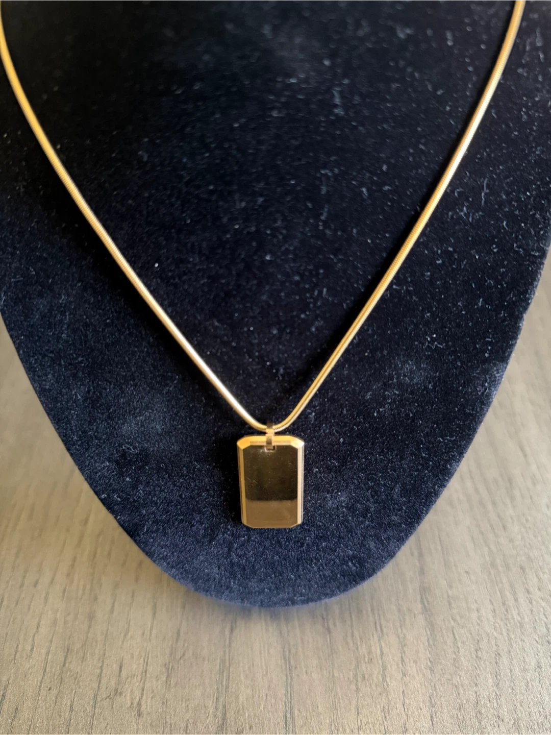 Gold Plated Chain & Pendant - photo 2