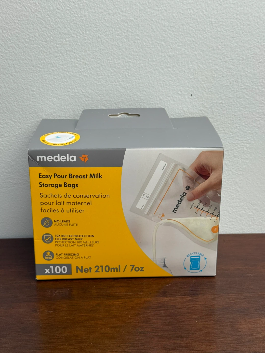 Unopened Medela Easy Pour Breast Milk Storage Bag