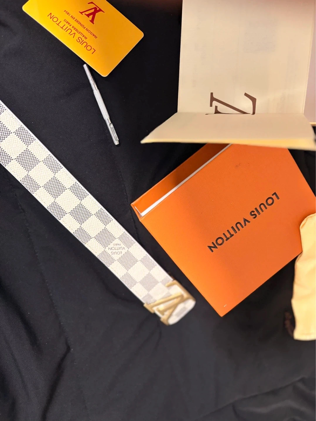 Louis Vuitton Monogram Belt
