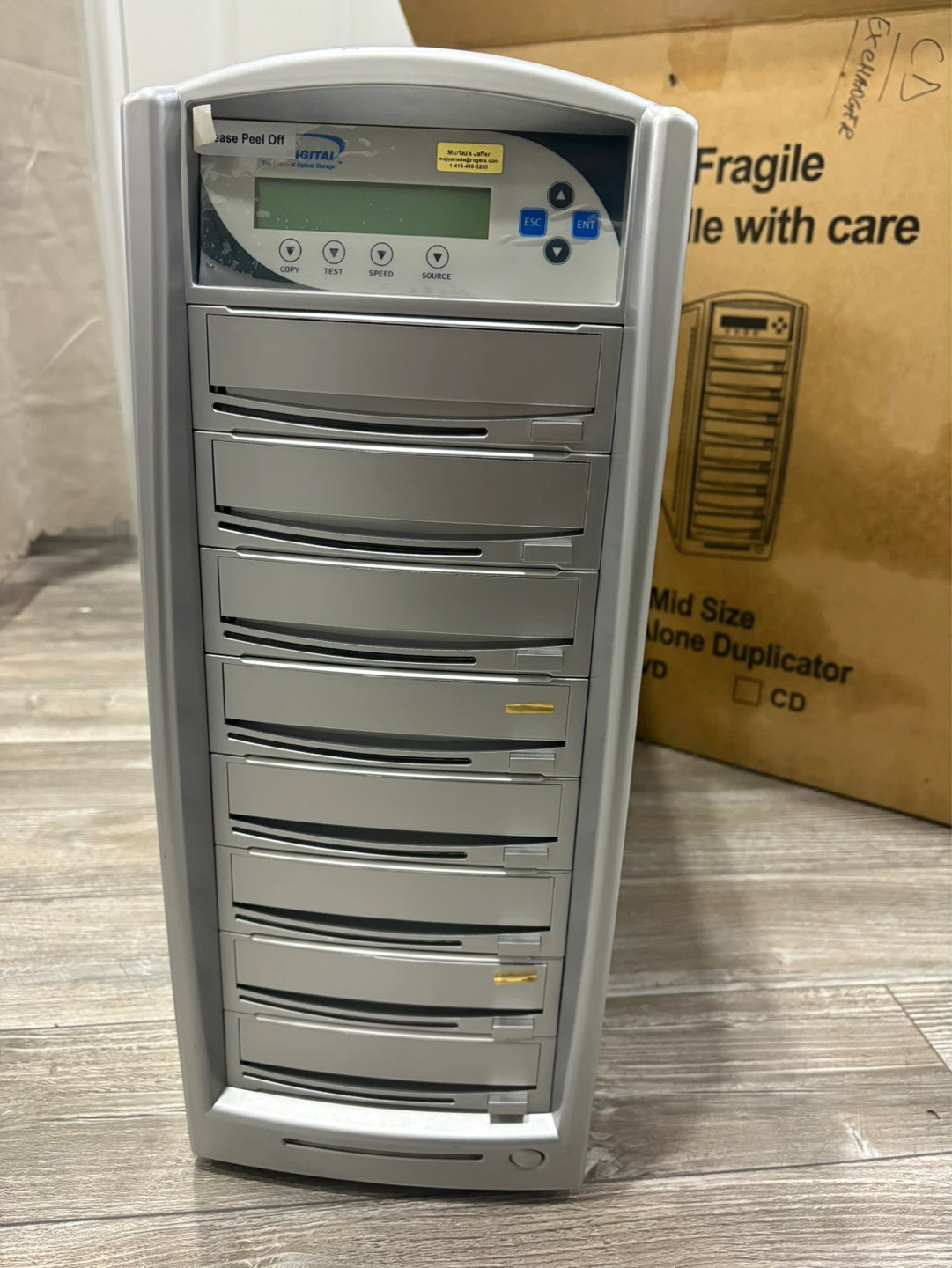 VinPower Digital Optical Disc Duplicator - 8 Bay