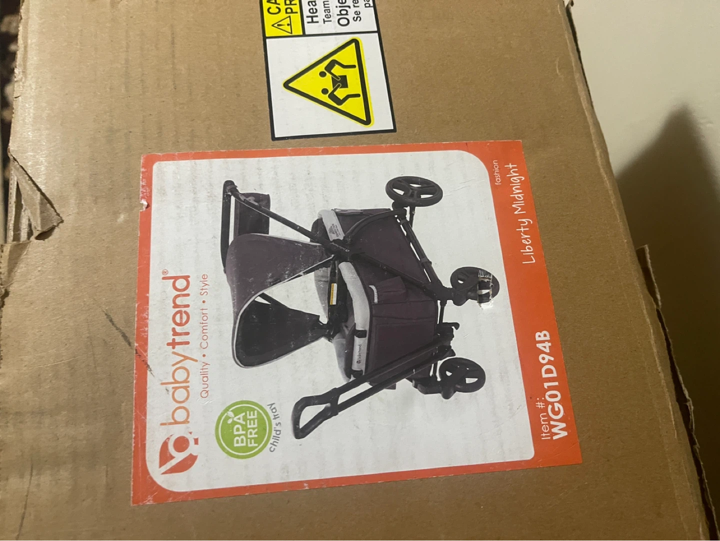Baby Trend Expedition 2-in-1 Stroller Wagon - Liberty Midnight - photo 5
