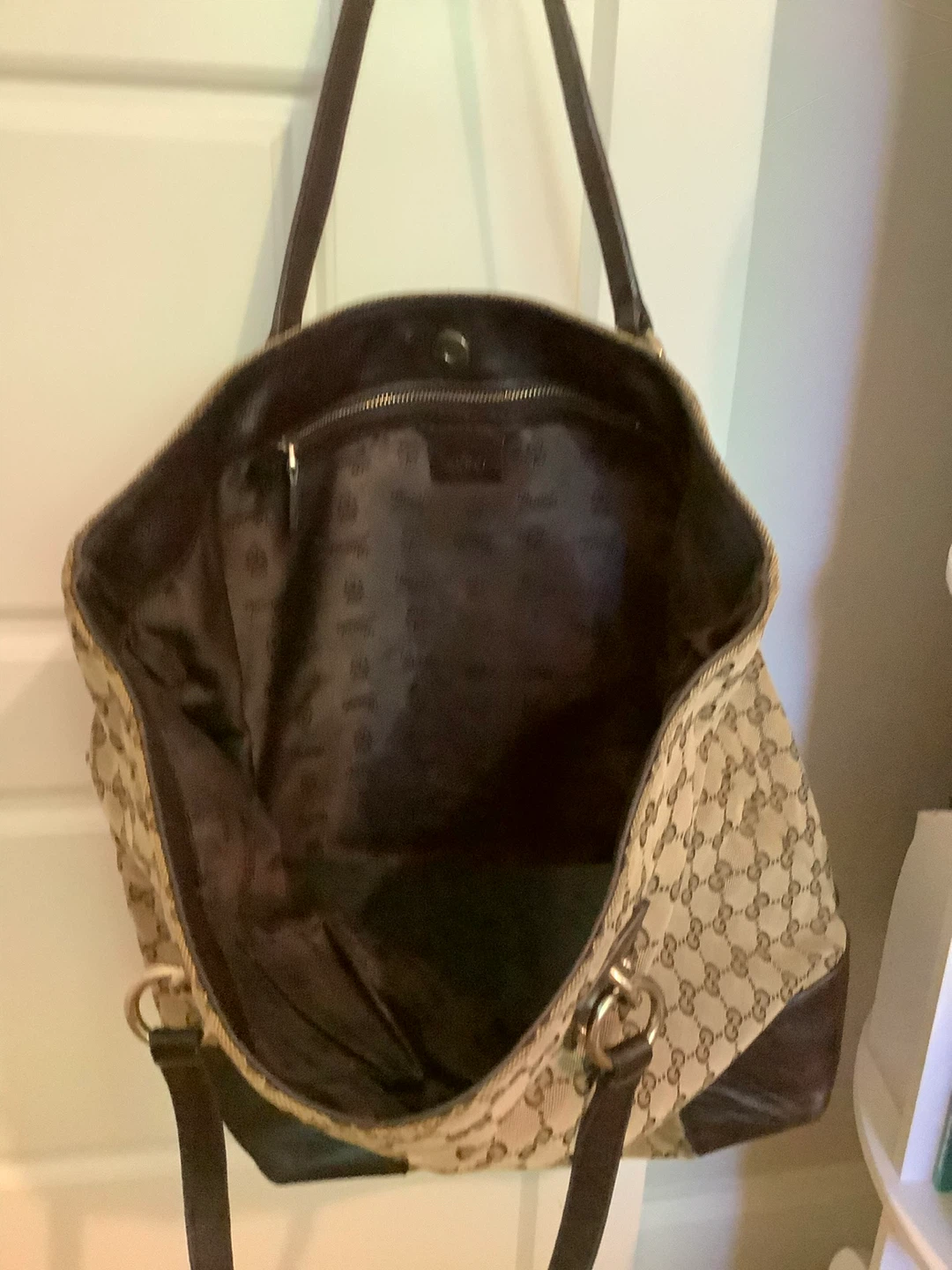 Vintage Gucci Monogram Tote Bag - photo 3